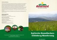 Kathrein-Brandlucken- Eibisberg-Wanderung