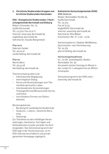 b - Fachbereich Mathematik und Naturwissenschaften - Hochschule