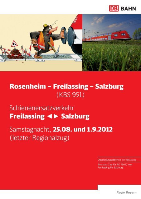 Rosenheim â Freilassing â Salzburg (KBS 951 ...