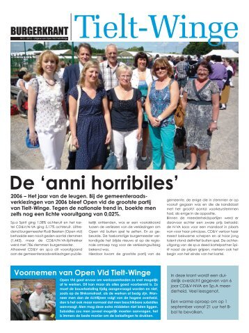 De Burgerkrant 2012/2 - Open VLD Tielt-Winge