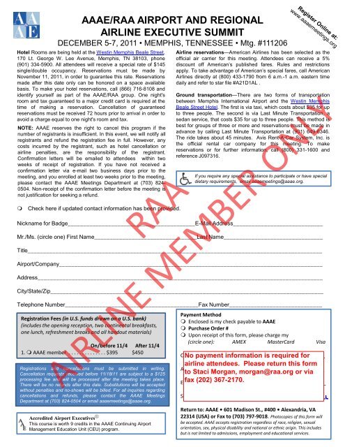 Download - Regional Airline Association