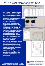 NETXIU - Network Input Unit (pdf download 600kb) - TLC ...