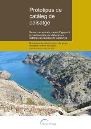 Prototipus de catÃ leg de paisatge - Observatori del Paisatge