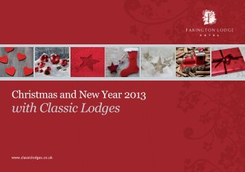 You can download our full brochure here. - Classic Lodges