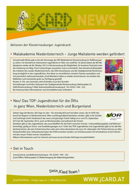 (5,08 MB) - .PDF - Stadtgemeinde Klosterneuburg