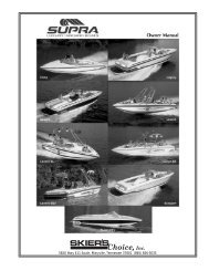 Supra Owner's Manual: 2002 (PDF) - Bakes Online