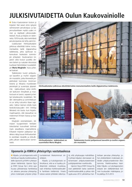 Lataa (pdf) - Kuntatekniikka