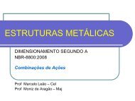 ESTRUTURAS METÃLICAS - IME
