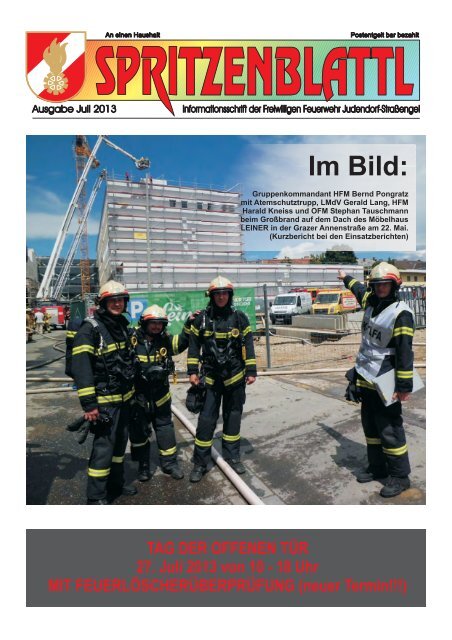 Ausgabe Juli - FF Judendorf Strassengel