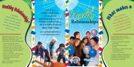 Healthy Relationships Brochure - Region of Peel