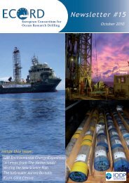 14 - European Consortium for Ocean Research Drilling