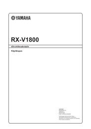 RX-V1800 - Yamaha