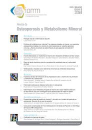 NÂº 2 EspaÃ±ol - Revista de Osteoporosis y Metabolismo Mineral