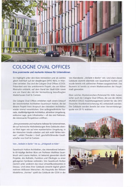 COLOGNE OVAL OFFICES