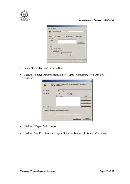 CCIS MLe Guide - National Crime Records Bureau