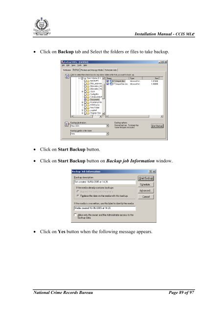 CCIS MLe Guide - National Crime Records Bureau