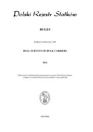 Publication No. 39/P â Hull Surveys of Bulk Carriers â 2012 - PRS