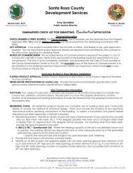 Residential Building Permit Application - Santa Rosa County