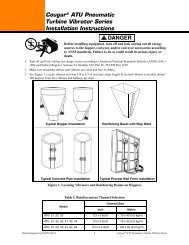 Operator Manual CougarÂ® ATU Turbine Vibrator - Martin Engineering