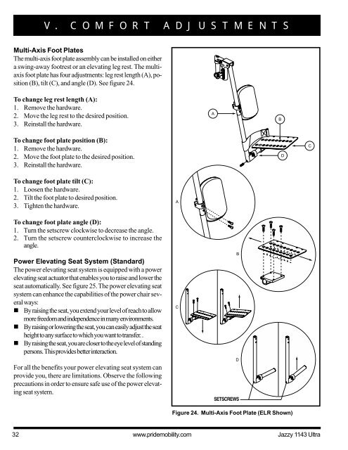 JAZZY 1143 Ultra - Pride Mobility Products