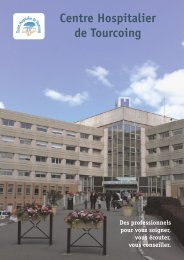 Le livret d'accueil - Centre Hospitalier de Tourcoing