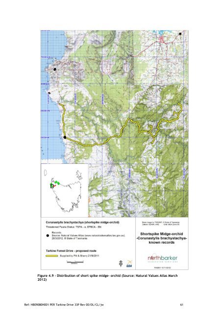 Public Environment Report Tarkine Forest Drive ... - Transport