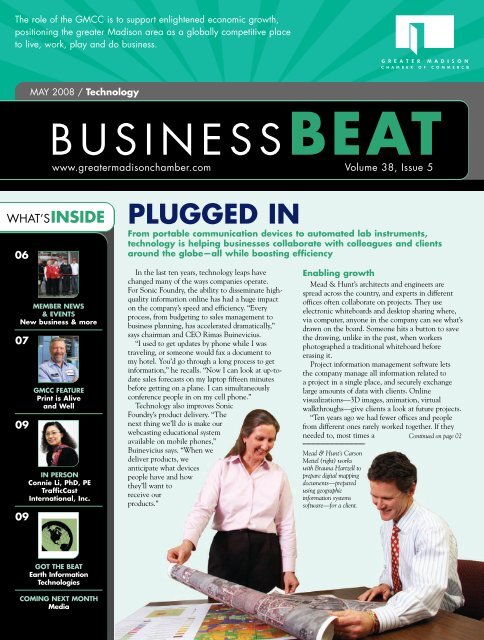 BUSINESSBEAT - Madison Magazine