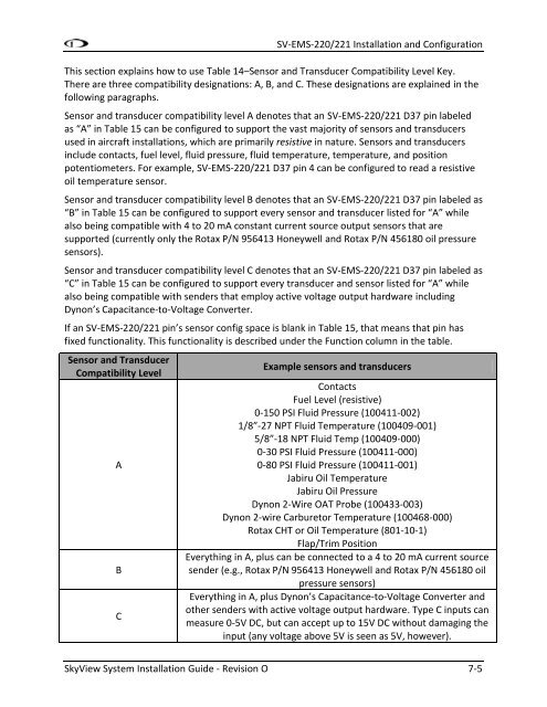 SkyView System Installation Guide - Dynon Avionics