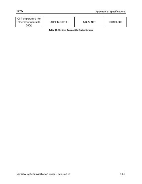 SkyView System Installation Guide - Dynon Avionics