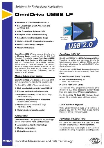 OmniDrive USB2 LF.pdf - Amtron Technology, Inc.