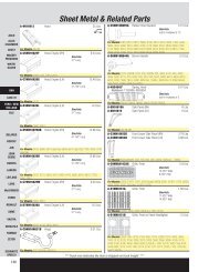 Tractor Parts - Powell Equipment Parts