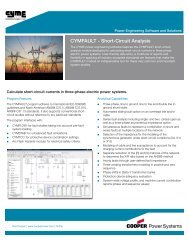 CYMFAULT - Short-Circuit Analysis - Cyme International