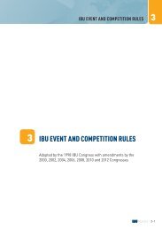 3 ibu event and competition rules - International Biathlon Union