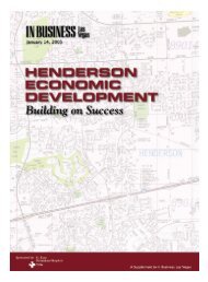 Henderson's economic develop - Las Vegas Sun