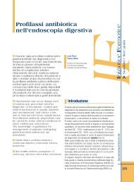 Profilassi antibiotica nell'endoscopia digestiva - Sied