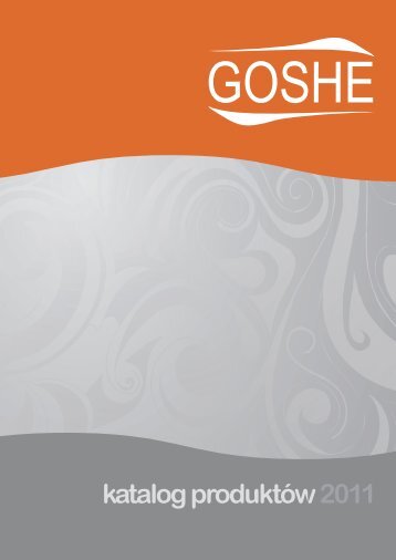 katalog produktów . armatura www.goshe.pl armatura - Wodmax