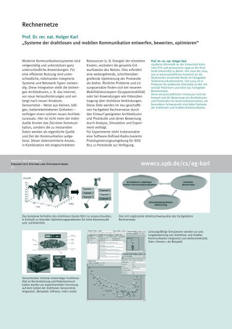 Jahresbericht 2008 - Fakultät für Elektrotechnik, Informatik und ...