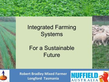 Download presentation - Nuffield Australia Farming Scholars