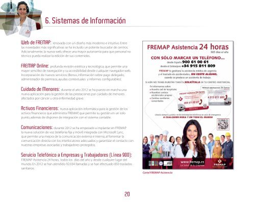 Informe Resumen EconÃ³mico-Social 2012 - Fremap