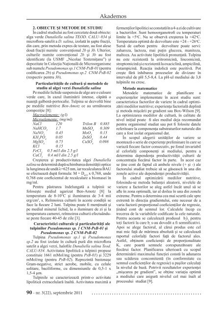 Academos 3 2011 pentru PDF - Akademos - Academia de ÅtiinÅ£e a ...