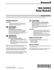 65-0229 - 7800 SERIES Relay Modules - AbsolutAire