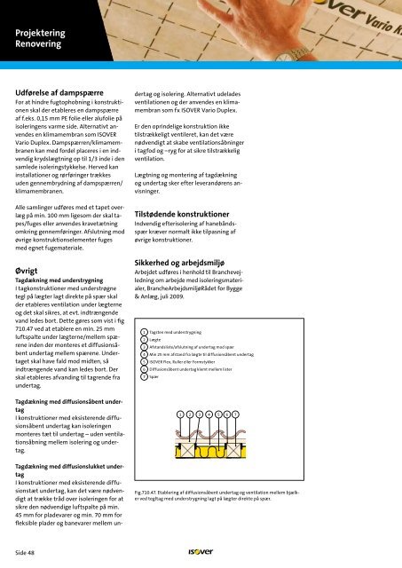 Efterisolering - Fra gitterspær - Isover