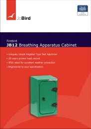 JB12 Breathing Apparatus Cabinet - Jo Bird