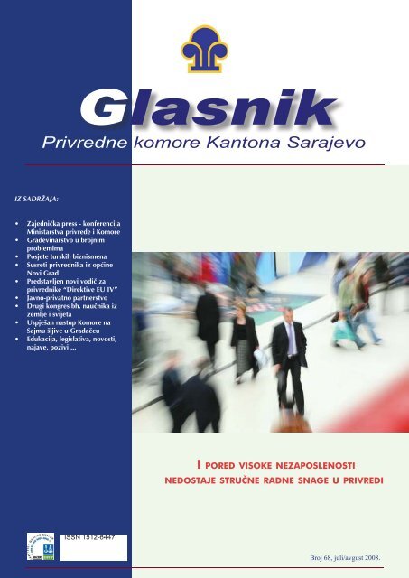 Glasnik 68.indd - Privredna komora Kantona Sarajevo