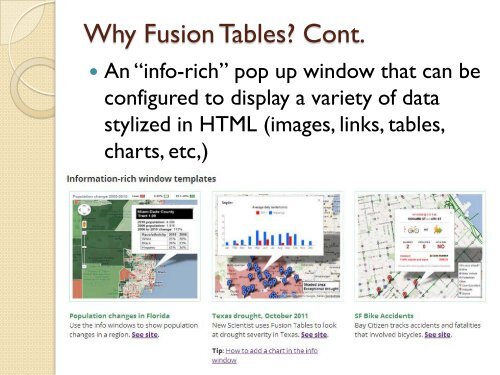 Web Mapping Made Easy with Google Fusion Tables - David O ...
