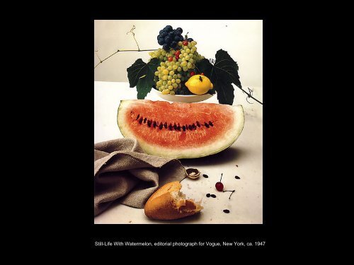 Objects: Still-Life Photography - School of Image Arts