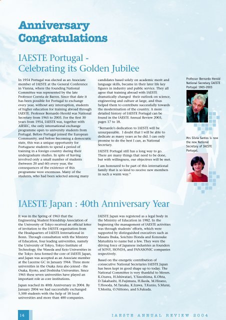 View Annual Review - IAESTE