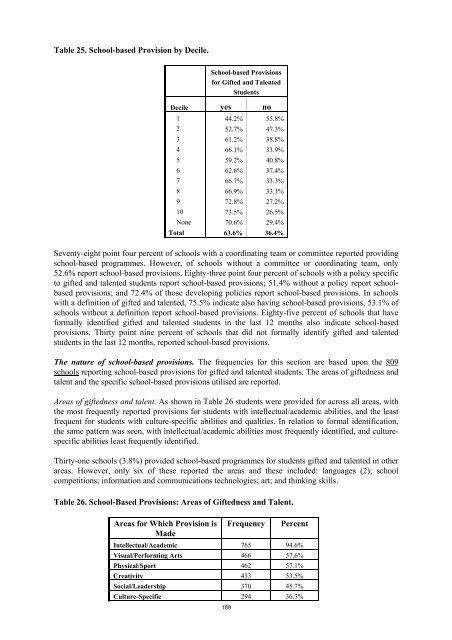 The Extent, Nature and Effectiveness of Planned Approaches in ...