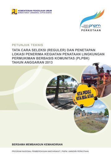 TATA CARA SELEKSI (REGULER) DAN PENETAPAN ... - P2KP
