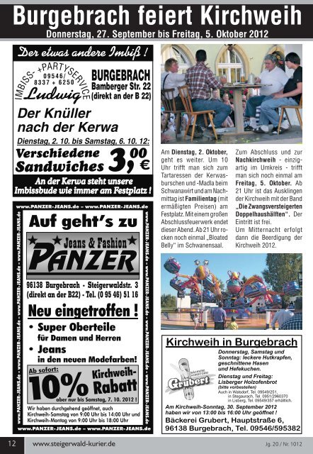 Ausgabe 1012 - Steigerwald-Kurier